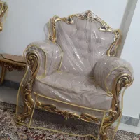 مبل ۷ نفر با کاور نو نو بدون هیچ زدگی|مبلمان خانگی و میز عسلی|نورآباد, |دیوار