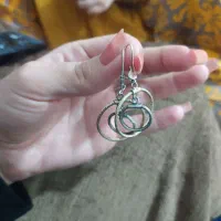 گوشواره نقره|جواهرات|کرمانشاه, |دیوار