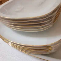 دوعدد سرویس چینی ۶ نفره  نو|ظروف سرو و پذیرایی|یاسوج, |دیوار