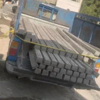 پایه فنس بتنی. داربست انگور. فنس. سیم خاردار.