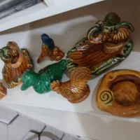 ظروف قدیمی و سنتی|مجسمه، تندیس، ماکت|کوچصفهان, |دیوار