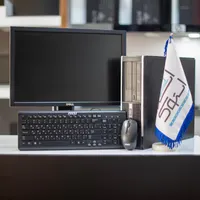 مینی کیس CLIENT حسابداری به همراه مانیتور و کیبورد