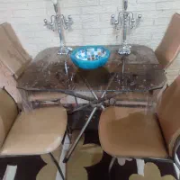 میز ناهار خوری 4نفر|میز و صندلی غذاخوری|رباطکریم, شهرک والفجر|دیوار