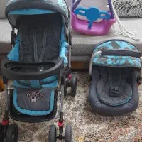 ست کالسکه و کریر و یه تاب|کالسکه و لوازم جانبی|اصفهان, ملکشهر|دیوار