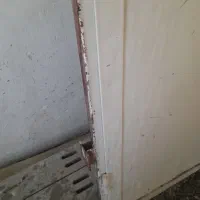 درب آهنی انباری محکم با چهارچوب سنگین|مصالح و تجهیزات ساختمان|کرمانشاه, |دیوار