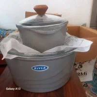 سرویس قابلمه گرانیت نو ( تحت لیسانس آلمان)۲۲ پارچه