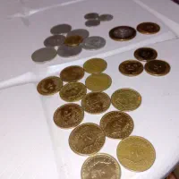 سکه قدیمی|کلکسیون سکه، تمبر، اسکناس|تبریز, |دیوار