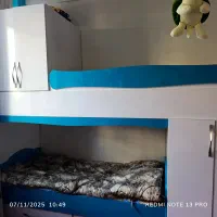 تخت خواب دوطبقه کودکان|تخت و سرویس خواب|ارومیه, |دیوار