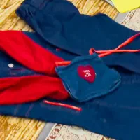 سارافن شلوار لی مناسب پیش دبستانی