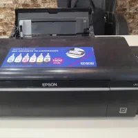 پرینتر جوهر افشان رنگی اپسون l805 در حد نو