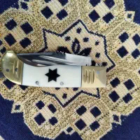 چاقو هفت دنده بسیار و تیز اصل زنجان حک شده امیر
