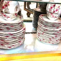 سرویس چینی دست ساز|ظروف سرو و پذیرایی|فولادشهر, C5|دیوار