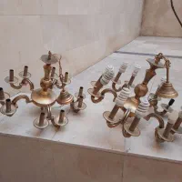 فروش خرید آینه وشمعدان وسایل برنزی|آینه|تهران, جنت‌آباد شمالی|دیوار