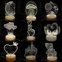 چراغ خواب led جذاب با قیمت فوق العاده