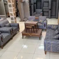 مبل راحتی تولیدی *اقتصادی/کم جااسفنج ۳۰کیلو|مبلمان خانگی و میز عسلی|نکا, |دیوار