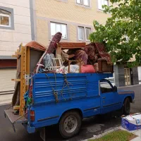 باربری نیسان و وانت تلفنی با کارگر