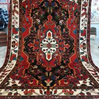 پرده ای چهار متری همدان بافت کرک رنگ طبیعی