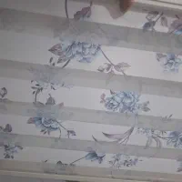 دو عدد پرده عرض ۱۳۰ و ۱۵۰|پرده، رانر، رومیزی|تهران, مسعودیه|دیوار