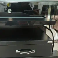 میزتلویزیون شیشه ای سین تاژ. درحدنو|میز تلویزیون|اردبیل, |دیوار