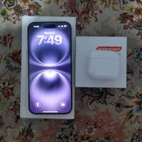 آیفون 16نرمال256گیگ و ایرپاد سری۴anc