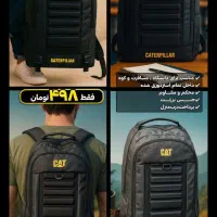 کوله پشتی Cat مشکی مدل payam