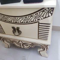 تخت  دو نفره ام دی اف در حد نو