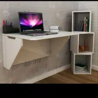 میز تحریر تاشو و کم جا دیواری