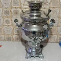 سماورگازی ۸لیتری آینه ای بهنوش