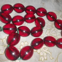 تسبیح قدیمی۵۰ساله قرمزسندلوس المان