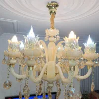 لوستر شامپاینی ۸ شاخه