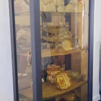 فروش فوری بوفه و میز و آینه چوبی|بوفه، ویترین، کنسول|رشت, کوی طالقانی|دیوار