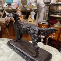 سگ شکارچی برنزبلژیکی انتیک وقدیمی|مجسمه، تندیس، ماکت|تهران, فرودگاه مهرآباد|دیوار