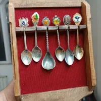 انگشتانه قاشق چایخوری آنتیک|ظروف سرو و پذیرایی|آمل, |دیوار