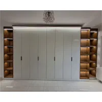 صنایع mdf و چوبی|کتابخانه، شلف، قفسههای دیواری|کلاچای, |دیوار