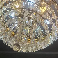 لوستر نوستالژی سلطنتی کریستال تماما اتریشی  اصل|لوستر و چراغ آویز|تهران, نازی‌آباد|دیوار