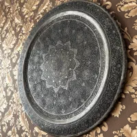 سینی مسی قلم کاری اصفهانی