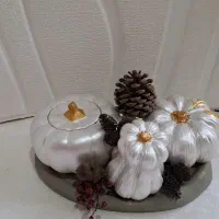 گیفت شمع اکسسوری سنگی|صنایع دستی و سایر لوازم تزئینی|بندر ماهشهر, |دیوار