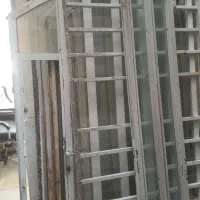دربو پنجره فلزی در حد نو|مصالح و تجهیزات ساختمان|کرمانشاه, |دیوار