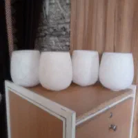 حباب لوستر بزرگ|لوستر و چراغ آویز|قم, هنرستان|دیوار