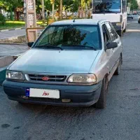 پراید نقره ای مدل ۸۵