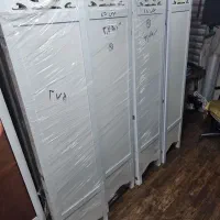 پارتیشن پاراوان چوبی۴ لنگه سفارشی ساز کلاف دوبل