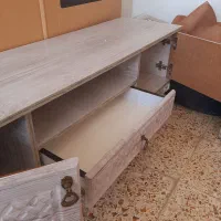 میز تلویزیون چوبی طرح دار|میز تلویزیون|ایذه, |دیوار