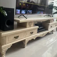 میز تلویزیون چوبی( فروش فوری)