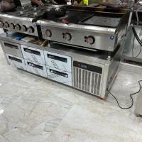 گرمخانه دیسپلی۱۵۰ فرپیتزا سرخ کن گریل صنعتی.ریلی