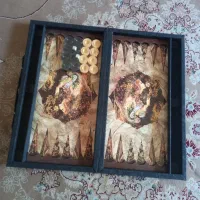 تخته نردروکش چرم|کلکسیون اشیاء عتیقه|زنجان, |دیوار