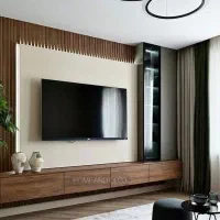 اجرای تخصصی تی وی وال با متریال های متفاوت|مصالح و تجهیزات ساختمان|یزد, |دیوار