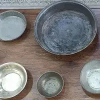 قابلمه و دیگچه تابه مسی قدیمی
