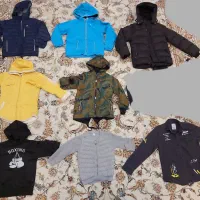 لباس پسرانه کاپشن سویشرت شلوارلی پیراهن تیشرت کفش