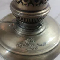 خورشید نشان نفتی چراغ لمپا|کلکسیون اشیاء عتیقه|گرگان, |دیوار