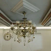 لوستر سلطنتی ۸ شعله|لوستر و چراغ آویز|مشهد, بهمن|دیوار